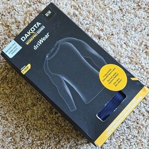 Dakota workpro series driWear long sleeve base layer, med, nwt